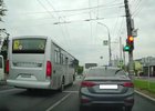 Нарушение ПДД. Скриншот видео пресс-службы Госавтоинспекции Иркутской области