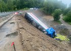 ДТП на федеральной трассе. Фото Госавтоинспекции Слюдянского района