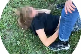 Скриншот видео с дракой. Изображение из телеграм-канала МВД38