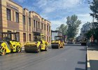 Кладка асфальта. Фото пресс-службы администрации Иркутска