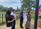 Открытие бюста. Фото из соцсетей администрации Осинского района
