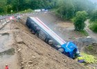 ДТП на федеральной трассе. Фото Госавтоинспекции Слюдянского района