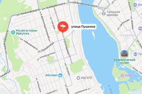 Скриншот сервиса «Яндекс Карты»