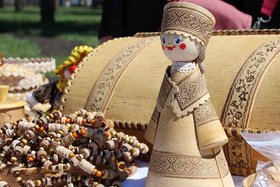 Изделия из бересты. Фото пресс-службы администрации Иркутска
