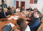 Телемост. Фото пресс-службы правительства Иркутской области