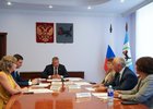 Совещание. Фото пресс-службы правительства Иркутской области