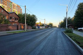 Отремонтированная дорога. Фото пресс-службы администрации Иркутска