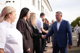 Рабочая поездка. Фото пресс-службы правительства региона