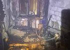 Последствия пожара в квартире. Фото ГУ МЧС России по Иркутской области