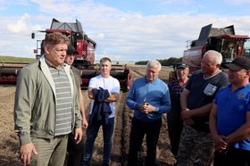 Полпред посетил Искитимский район Новосибирской области. Фото пресс-службы правительства Иркутской области