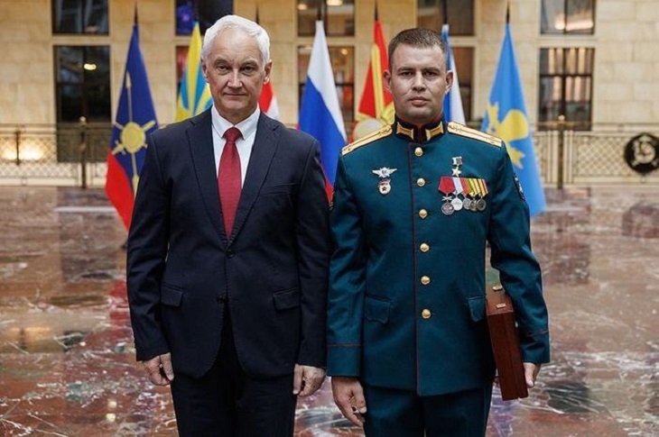 Андрей Белоусов, Владимир Королев. Фото Минобороны РФ
