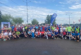 Общегородская пробежка «5 Вёрст». День флага