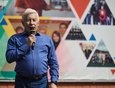 Борис Плашалин, председатель Окружного Совета ветеранов.