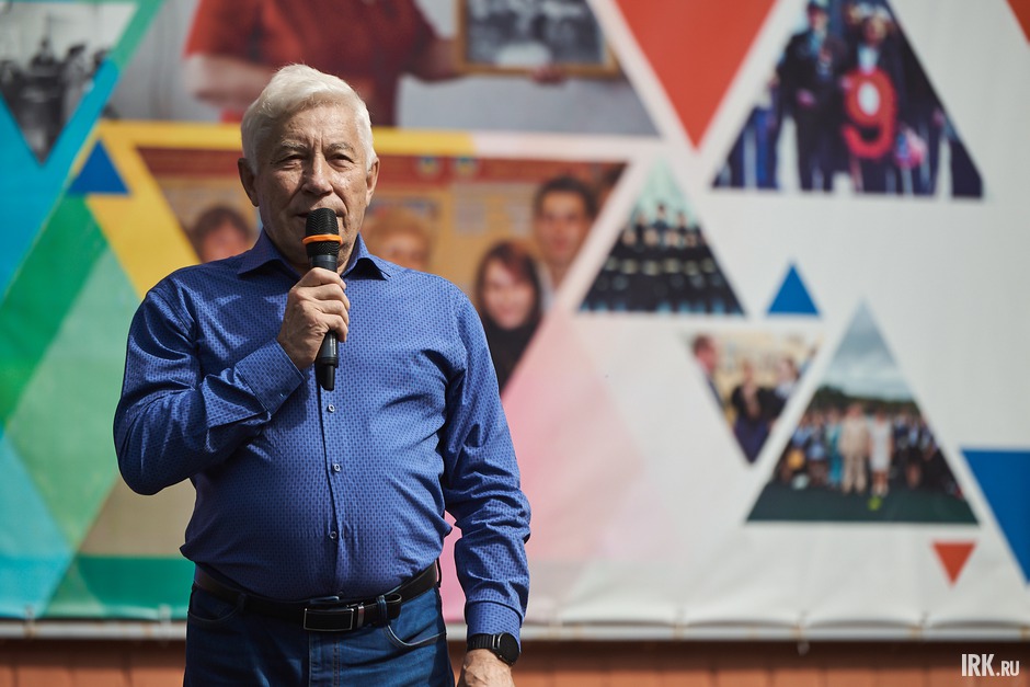 Борис Плашалин, председатель Окружного Совета ветеранов.
