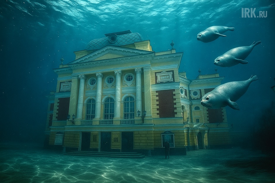 Подводный Иркутск. Изображение Семена Степанова, IRK.ru