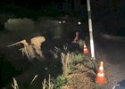 Место аварии. Скриншот видео Госавтоинспекции Иркутской области
