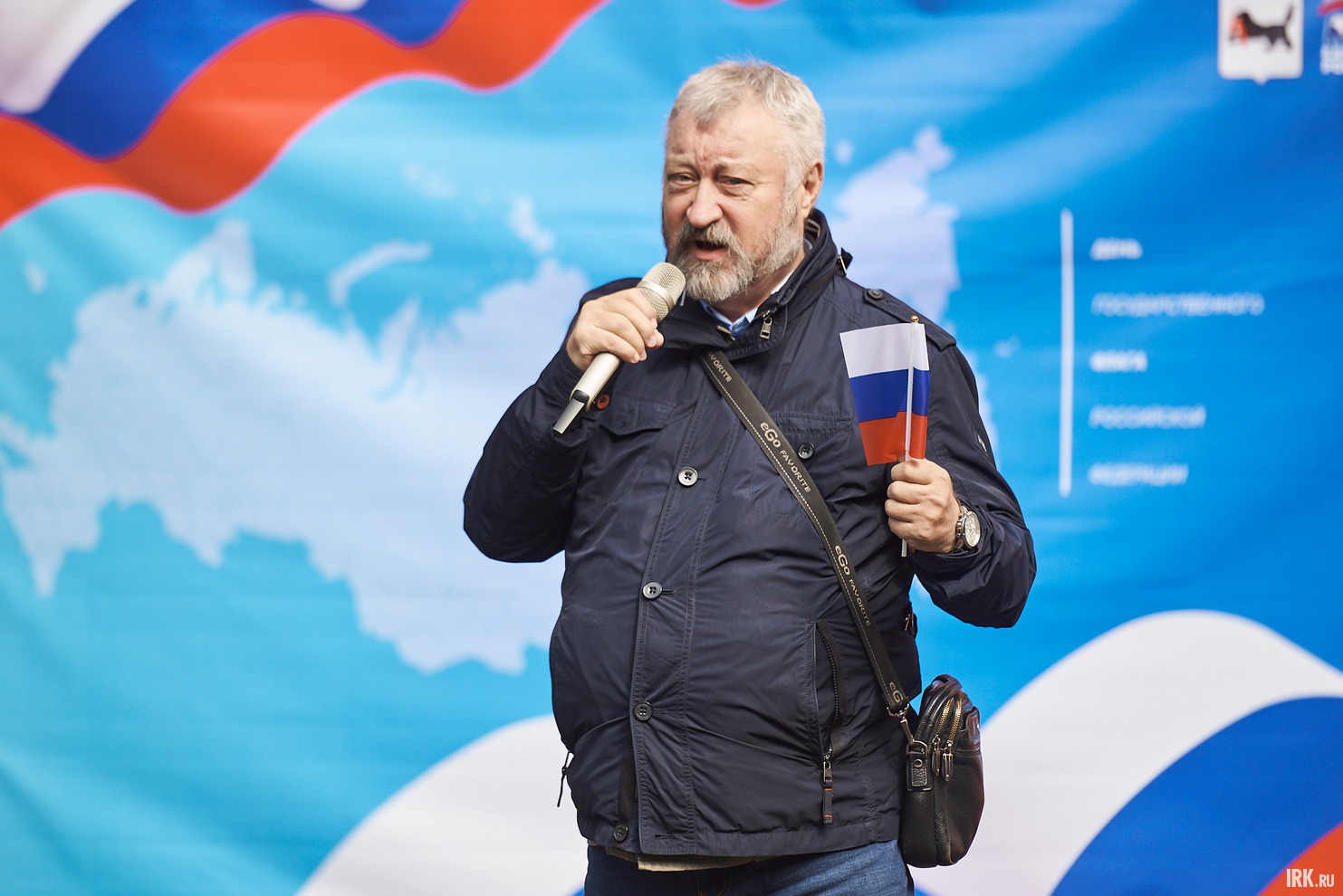 Директор Иркутского городского театра народной драмы, Заслуженный артист РФ Михаил Корнев.