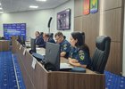 Заседание КЧС. Фото пресс-службы администрации Иркутского района