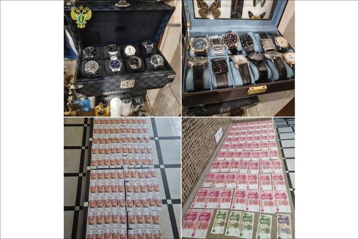 Изъятые у фигурантов ценности. Фото из телеграм-канала Генпрокуратуры РФ