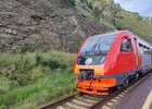 Поезд. Фото из телеграм-канала Восточно-Сибирской железной дороги