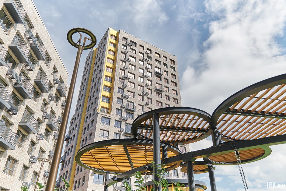 Для фасадов использовали инновационную систему сборки