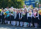 Дети на линейке 1 сентября. Фото Маргариты Романовой, IRK.ru