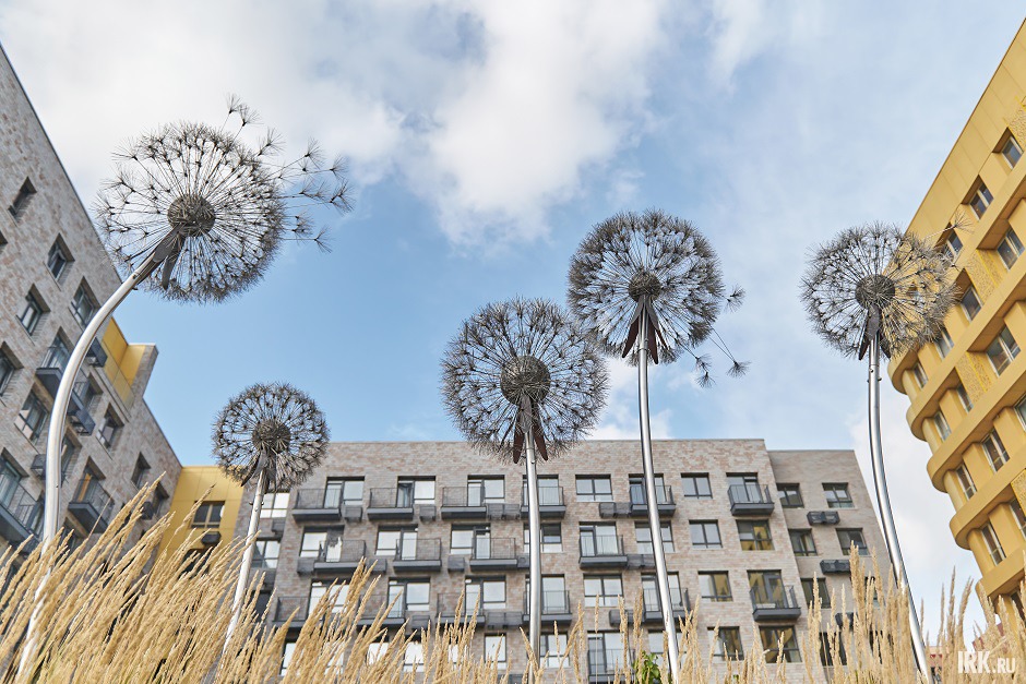 Арт-объект «Одуванчики»