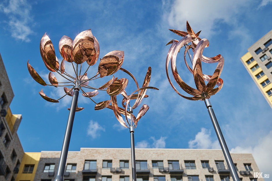 Арт-объект «Лотосы»