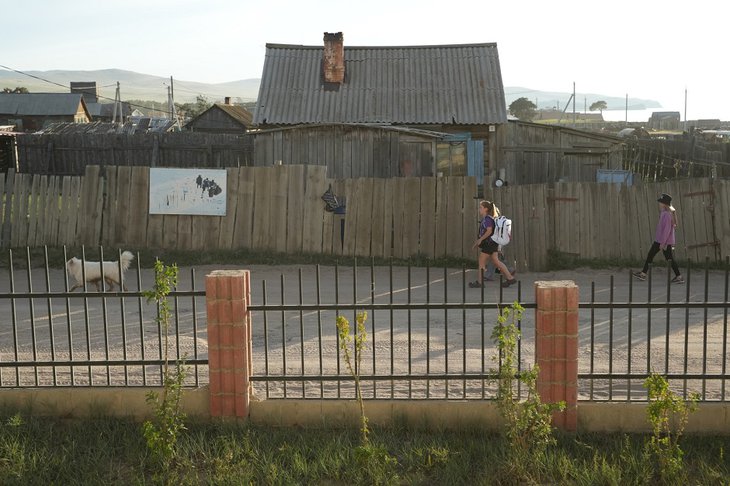 Хужир. Фото пресс-службы правительства Иркутской области