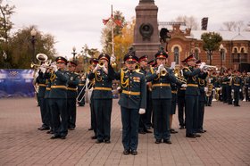 Духовой оркестр. Фото пресс-службы правительства Иркутской области
