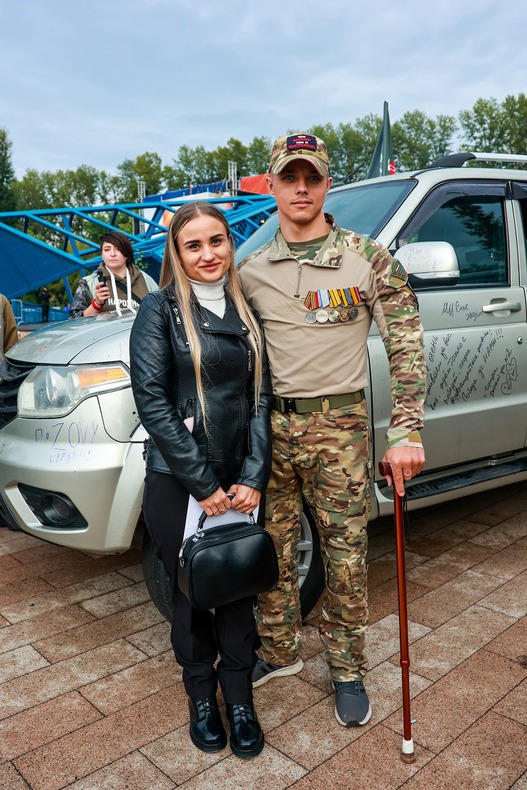 Фестиваль посетили участники СВО