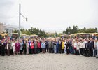 Вручение ключей от автобусов. Фото пресс-службы правительства Иркутской области