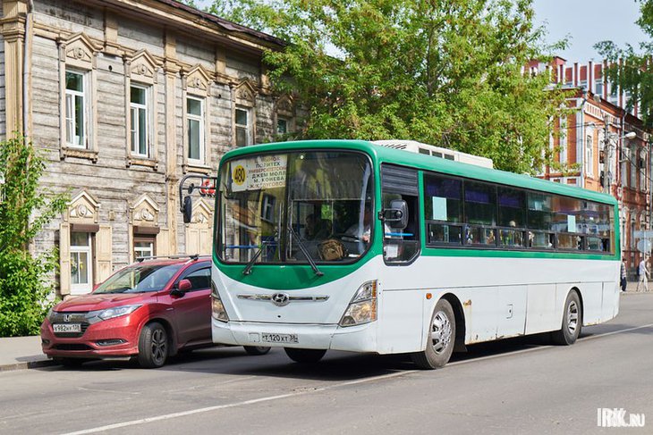 Автобус. Фото Маргариты Романовой, IRK.ru