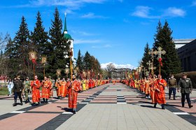 Крестный ход. Фото: Кирилл Шипицин, IRK.ru