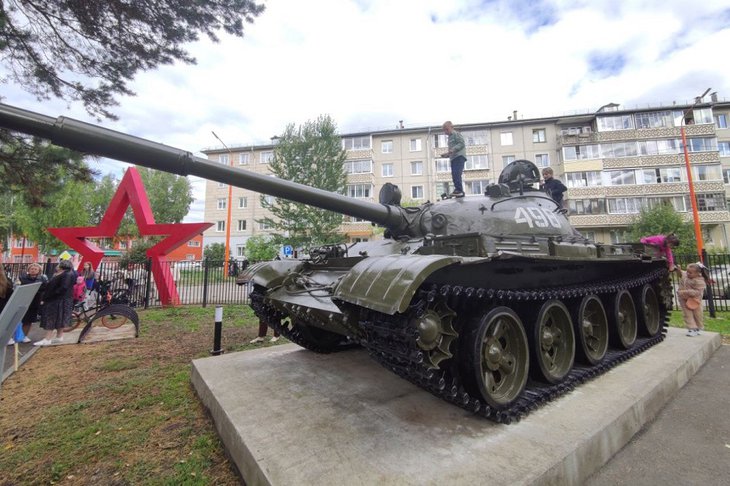 Танк. Фото пресс-службы правительства Иркутской области