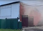Пожар в Усолье-Сибирском. Скриншот видео ГУ МЧС России по Иркутской области