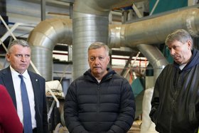 Игорь Кобзев проверил новую котельную в Усть-Куте. Фото пресс-службы правительства Иркутской области