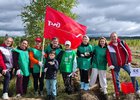 Волонтеры. Фото из телеграм-канала Восточно-Сибирской железной дороги