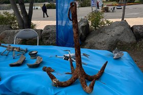 Экспонаты выставки. Фото Ассоциации «Байкал без пластика»