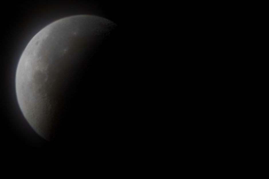 Лунное затмение. Фото пользователя Андрей