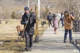 Субботник. Фото: Маргарита Романова, IRK.ru Субботник. Фото: Маргарита Романова, IRK.ru