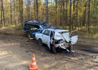 ДТП в Зиминском районе. Фото пресс-службы госавтоинспекции Иркутской области