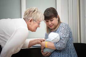 Семья. Фото пресс-службы правительства региона