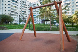 Качели без сидений