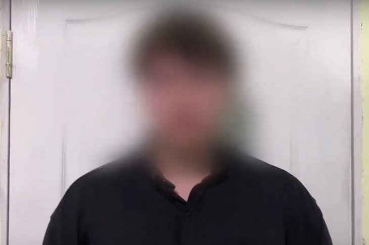 Студент. Скриншот видео пресс-службы ГУ МВД России по Иркутской области