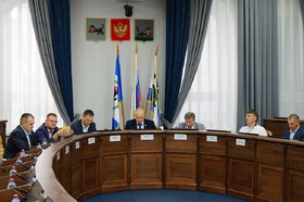 Заседание комиссии. Фото пресс-службы думы Иркутска