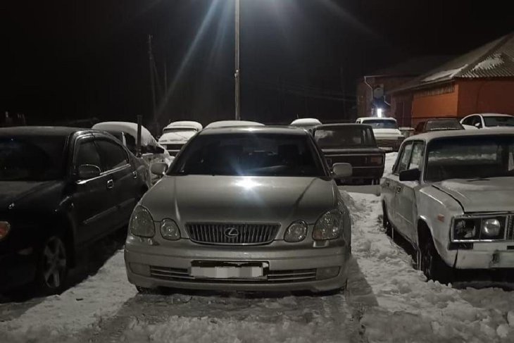 Конфискованный автомобиль. Фото пресс-службы прокуратуры Иркутской области