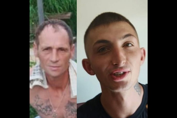 Пропавшие Павел Голубь и Алексей Лопатин. Фото предоставлено пресс-службой ГУ МВД по Иркутской области