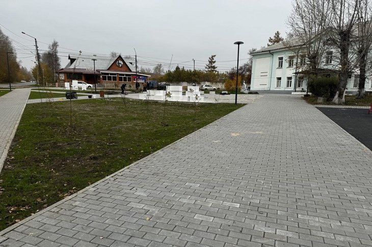 Благоустройство территории. Фото пресс-службы правительства Иркутской области