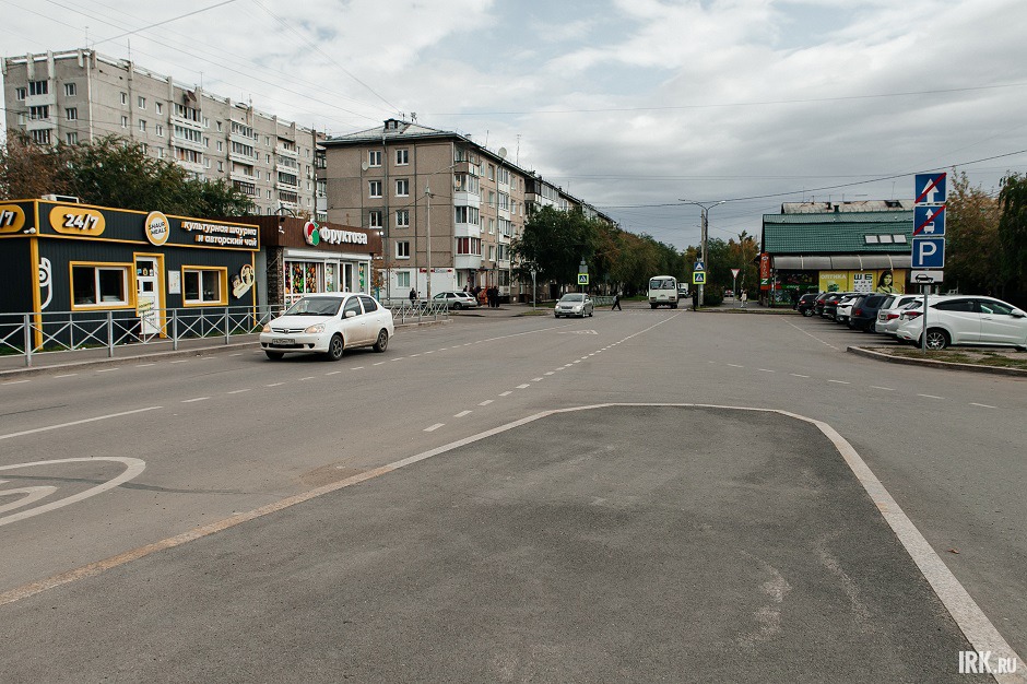 Дорога около школы № 40